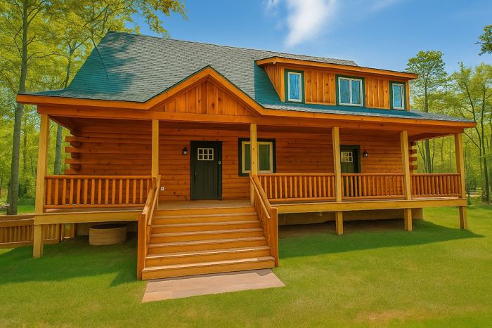 Bear Escape log cabin